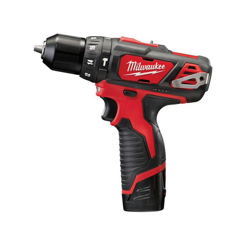 

Taladro percutor subcompacto Milwaukee M12 BPD-202C