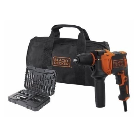 Taladro percutor a batería BLACK+ DECKER bcd003c2k 18V con 2 baterías de  1,5ah