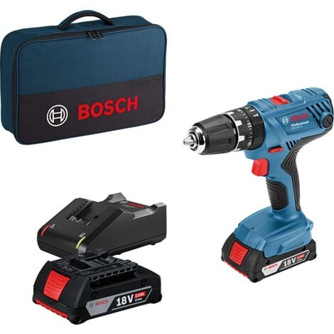 BOSCH 0615990K41 GSB 18V-21 Professional (Incluye 2 baterías + 1 cargador)