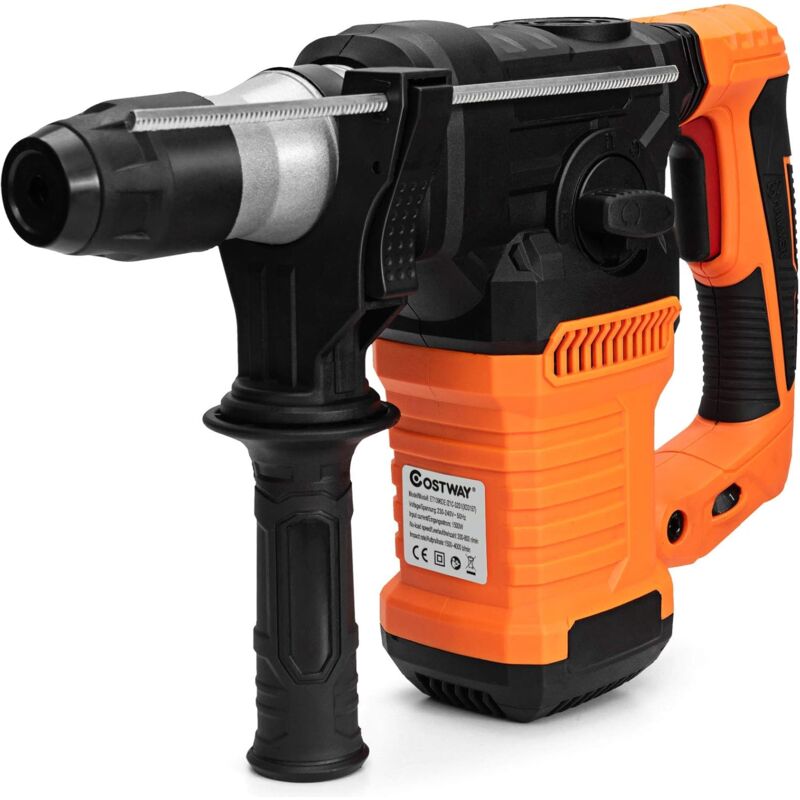 

Taladro Percutor de Impacto Taladro Eléctrico para Taladrar Paredes, Madera, Metal, Ladrillos / 1500 W / 800 rpm