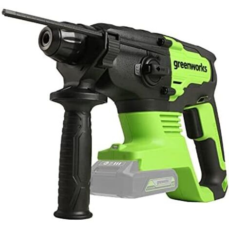 Taladro percutor sin escobillas 4 en 1 24 V 2 J Greenworks