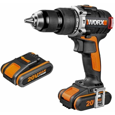 Taladro percutor sin escobillas Worx WX373 - 20 V