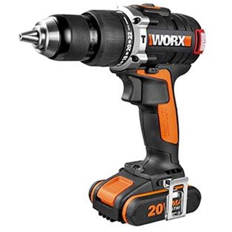 Taladro percutor sin escobillas Worx WX373 Kit herramienta y accesorios
