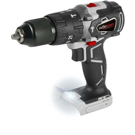 Taladro Percutor Worgrip 20V sin Batería Brushless