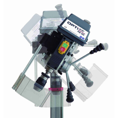 Taladro radial de sobremesa y columna con poleas RB6T
