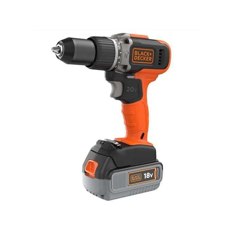 

Black&decker - Taladro percutor 18V Black+Decker