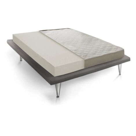 Talamo Italia Materasso piazza e mezza Daria, Materasso in Waterfoam, 100% Made in Italy, Anti acaro e Anallergico, Cm 120x190h14, con imballo rinforzato