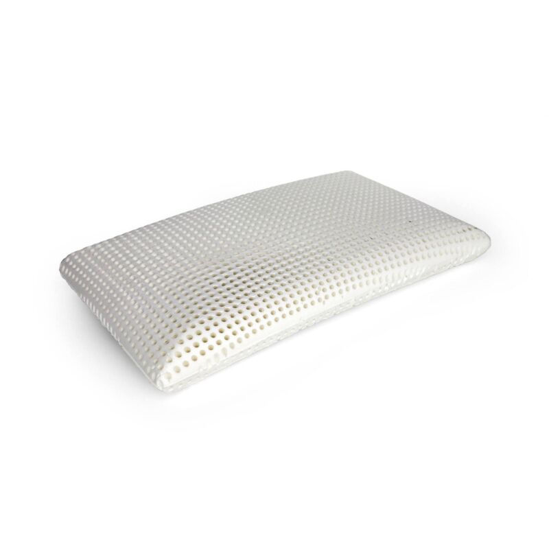 

Pillow for bed, 100% Made in Italy, Ergonomic 'soap' pillow in perforated Memory Foam, Hypoallergenic and Breathable, 70x40xh12 cm - Talamo Italia