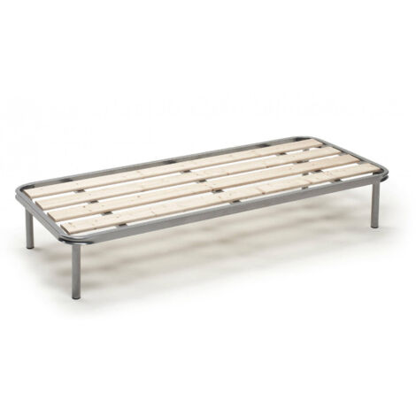 Talamo Italia - Rete letto singolo Alsa, Rete ortopedica a doghe piallate, 100% Made in Italy, Cm 80x190h 31