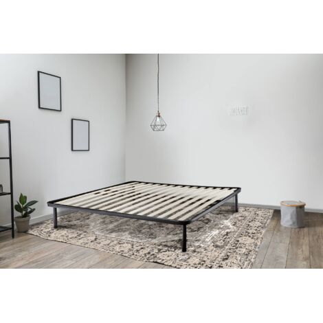 Talamo Italia - Somier Dabbrandin, Somier de 14 láminas ortopédico, 100% Made in Italy, Somier doble 160x190h30 cm