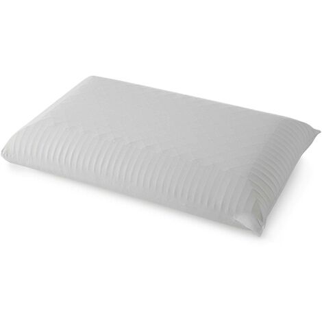 Talamo Italia Talamo Italia Kissen Delux Seife, Made in Italy, Kissen 100% Memory Foam, Anti-Milben und Hypoallergen, cm 42x72h15