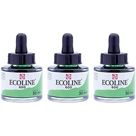 TALENS ECOLINE ACUARELA LIQUIDA 30ML VERDE