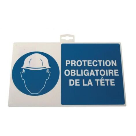 Taliaplast 621503 - Panneau PS Choc en 330x200 Protection obligatoire de la tête