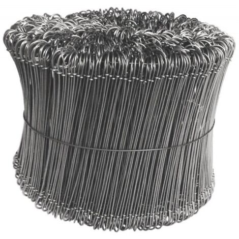 Taliaplast – Botte de 1000 liens en acier recuit Ø 12mm – Pour maintien et assemblage – Longueur 12 cm – 461312