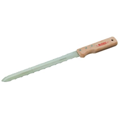 Taliaplast – Couteau pour laine de verre 620mm – Lame en acier inoxydable 1,5mm – Ergonomique pour découpe précise – 480615