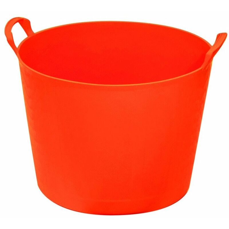 

Cubeta reforzada CAPAZO PRO 42 litros Naranja fluorescente - 310219 - Taliaplast