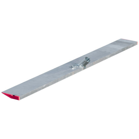 Taliaplast – Lisseur aluminium biseauté 100 x 18 mm – Finition professionnelle pour chapes liquides – Compatible avec manche télescopique