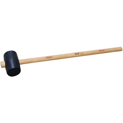 Taliaplast – Maillet pour travaux publics D.125mm manche en bois dur 1.15m – Impact contrôlé pour pavés – 471301