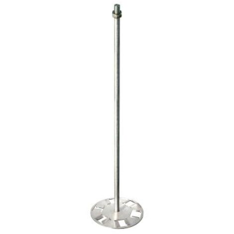 Taliaplast – Mélangeur peinture inox 600mm – Emmanchement M14 – Disque 160mm pour homogénéité – Turbine 100% inox pour colles et peintures
