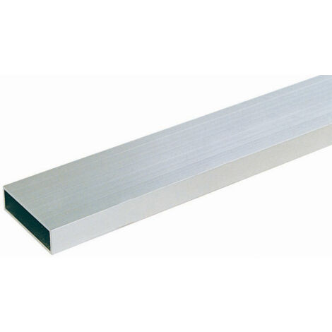 Taliaplast – Règle rectangulaire aluminium 2,5m – Section 50x15mm – Rigidité pour nivellement et finition – Livrée sans embout