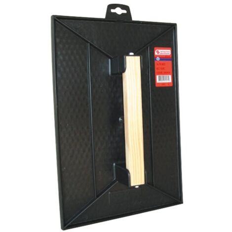 TALIAPLAST - Taloche plastique - rectangulaire - noir - 34x23 cm