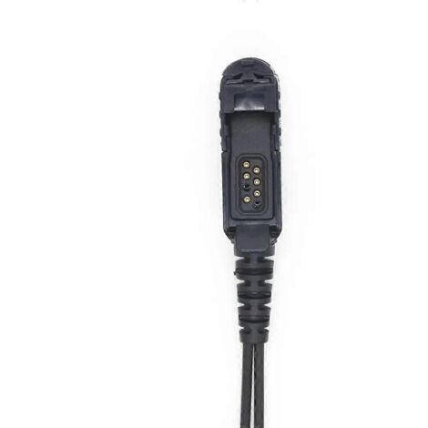 Talkie-walkie avec tube acoustique et bouton PTT pour radio bidirectionnelle Motorola P6600, P6620, XPR3300, XPR3500 et MTP3250-AquaForge