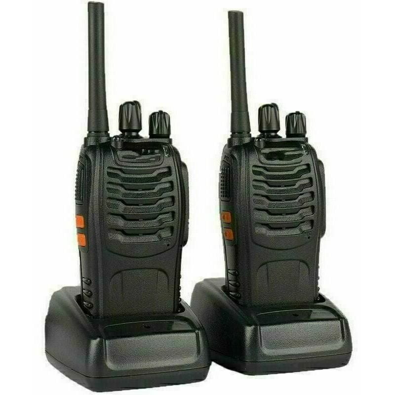 Trimec - Talkie walkie Longue portée 88EVersion Mise à Niveau du 888S Walkie Talkies Vox Rechargeable Pmr 446 MHz 1500 mAh 16 Canaux, avec des