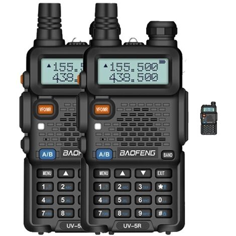 Talkie-walkie, modes d'alimentation, 128 canaux, étanche IP45, 2ST-5W-FM-AquaForge