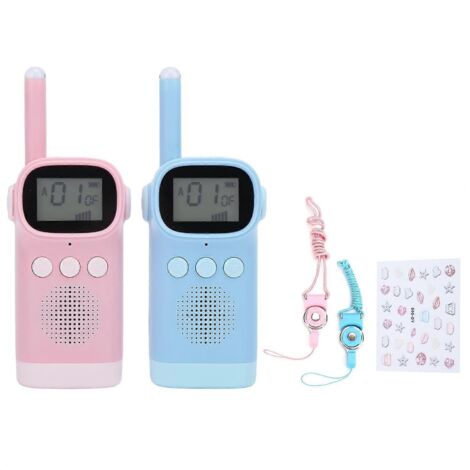 Talkie-walkie puzzle pour enfants, jouet sans fil intelligent et mignon de dessin animé, idéal comme cadeau ou jeu familial.-AquaForge