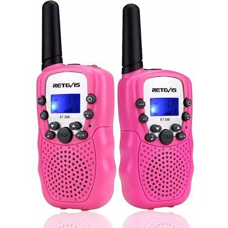 Talkie-walkie Retevis RT388 pour enfants, rechargeable, longue portée, cadeau idéal pour les 3-12 ans, camping, observation en extérieur.-AquaForge