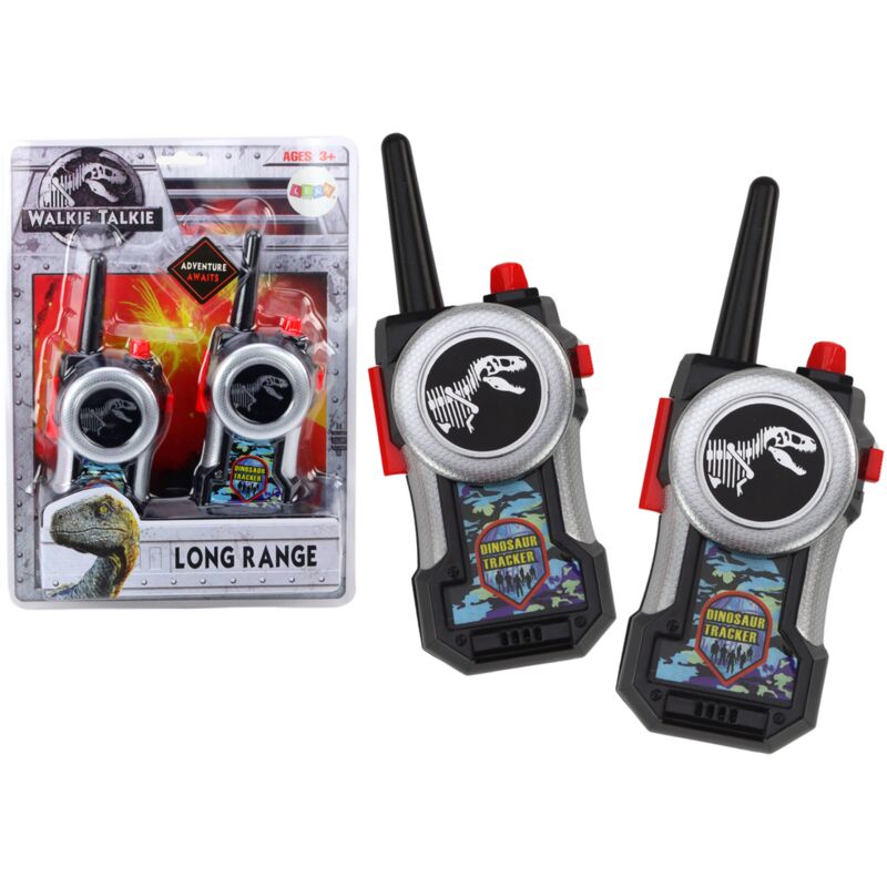 Talkie-walkie traqueur de dinosaures, portée de 30 à 80 m