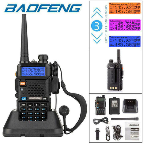 talkie-walkie uv-5r noir