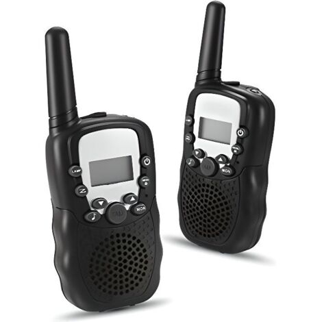 Talkies-walkies pour les enfants Enfants 2-Way Radio 3-5km Range Interphone Camping randonnée en plein air