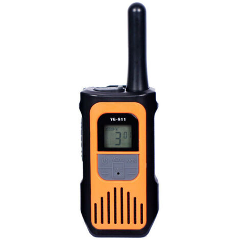 Talkies-walkies rechargeables pour enfants et adultes (lot de 2), longue portée, 16 canaux radio, écran LCD bidirectionnel, connexion USB, idéaux pour l'aventure.-AquaForge