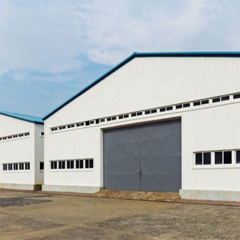 Taller de cobertizo de estructura de acero de fábrica prefabricada de fácil instalación y bajo costo