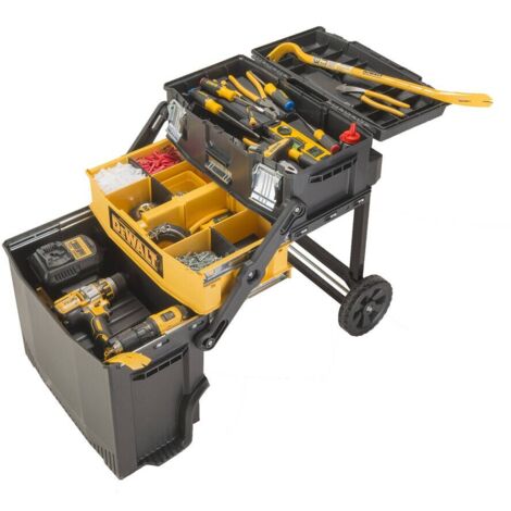 Taller Movil Cantilever -Tstak.  - Cajas de herramientas vertical con ruedas DWST1 Cantilever DEWALT