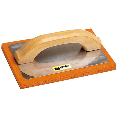 Talocha Aluminio con Espuma Naranja 14x21cm