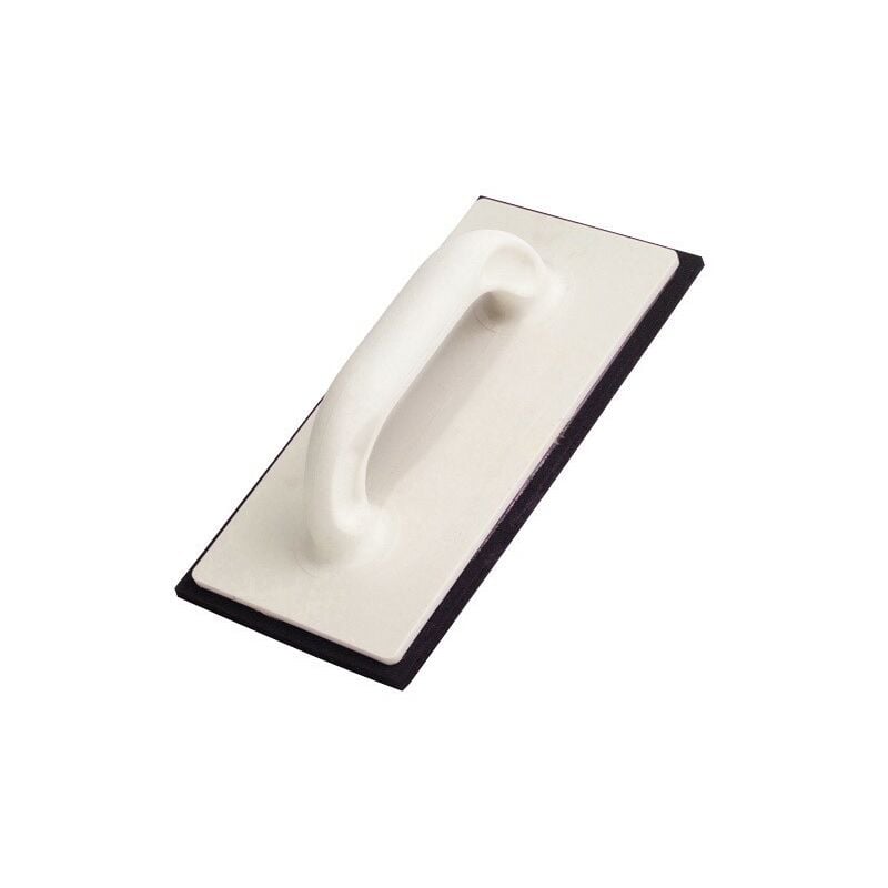 

Talocha fibra de vidrio con base de goma 14x28 cm.