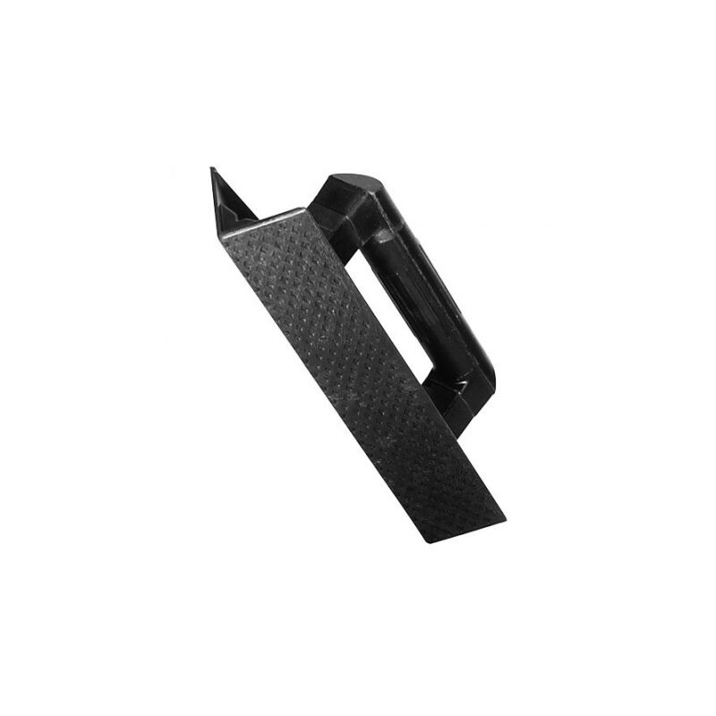 

Talocha plástico para rincón mango redondo 36 cm. negra