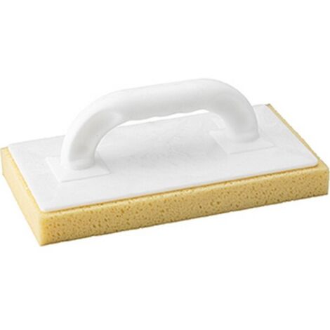 Taloche en plastique en mousse rigide, complète avec garniture, Dimensions : 280 x 140 mm, Modèle Éponge hydro
