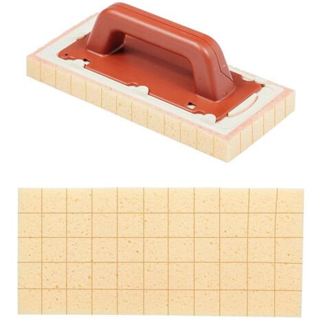 Taloche éponge  13x30x3 cm Quick-Lock RAIMONDI  Sweepex coupée - Avec poignée - 13 x 30 x 3 cm