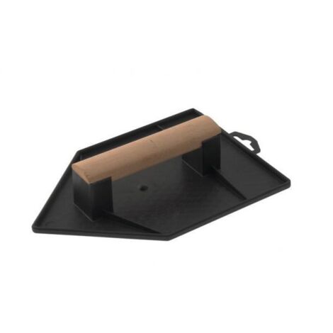 TALOCHE NOIRE POINTUE 18X27CM POIGNEE BOIS MONDELIN - 313132