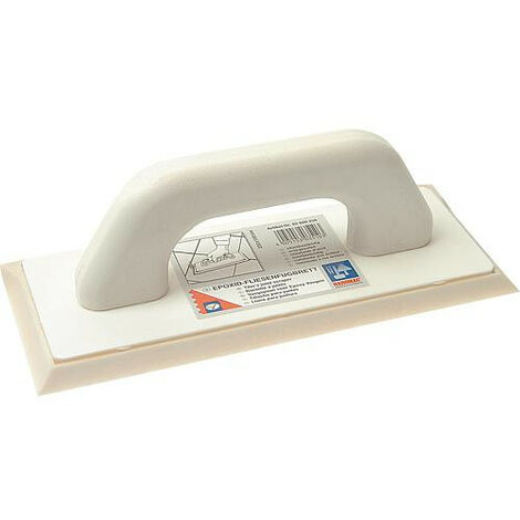 Taloche pour joint 250x100 mm, Haromac, revetement epoxy avec pans équerre, poru support silicone