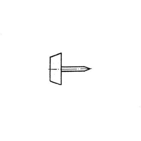 TALON DE CHAISE AVEC ORTEIL MARRON C/6