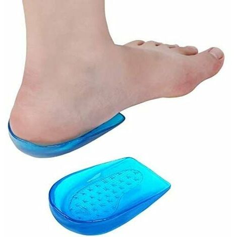 Talonnette Orthopédique, Haofy 2 PCS Semelles Orthopédiques pour Hommer et Femme, Semelles Grandissantes pour O/X Jambe, Semelle Supinateur pour Supination et Pronation,L