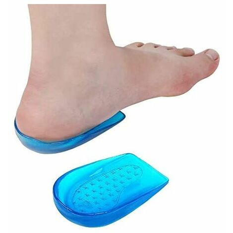 Talonnette Orthopédique, Haofy 2 PCS Semelles Orthopédiques pour Hommer et Femme, Semelles Grandissantes pour O/X Jambe, Semelle Supinateur pour Supination et Pronation,L