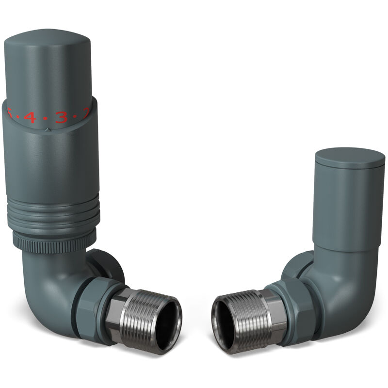 Image of Talus Bold - Anthracite Thermostatic Radiator&hellip;