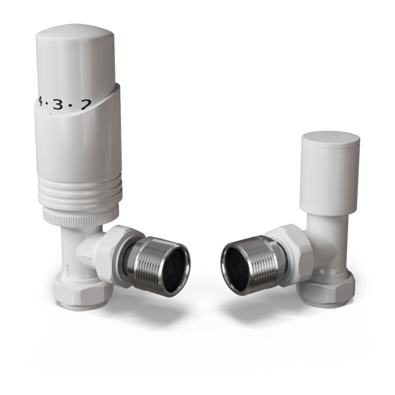 Image of Talus Bold - White Thermostatic Radiator&hellip;