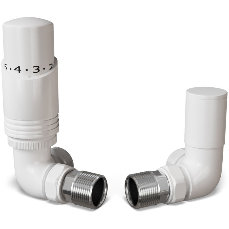 Image of Talus Bold - White Thermostatic Radiator&hellip;