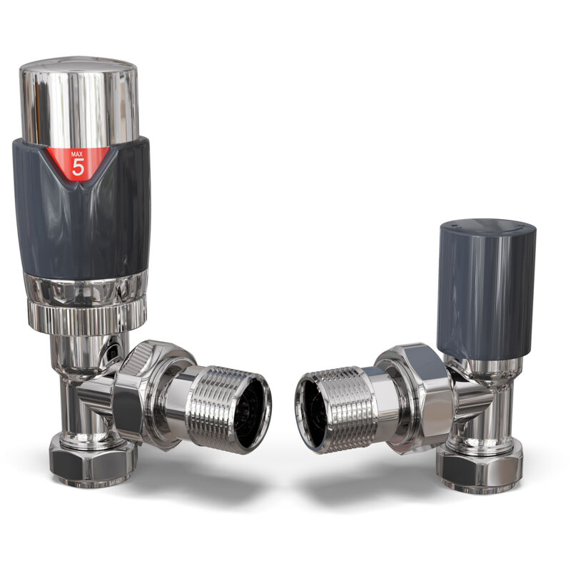 Image of Talus Flair - Anthracite Thermostatic Radiator&hellip;